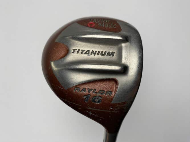 Taylormade Raylor Titanium 3 Fairway Wood 16* Bubble S-90 Plus 90g Stiff RH