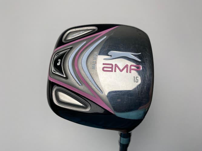 Slazenger amp 3 Fairway Wood 15* Ladies Graphite Womens RH