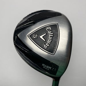 Callaway Razr X Black 5 Fairway Wood 18* 50g Ladies Graphite Womens RH