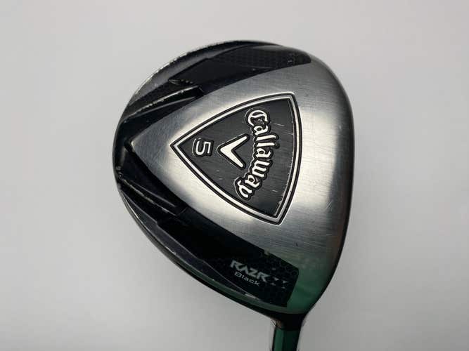 Callaway Razr X Black 5 Fairway Wood 18* 50g Ladies Graphite Womens RH