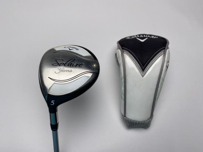 Callaway Solaire Gems 5 Fairway Wood 18* 55g Ladies Graphite Womens LH HC