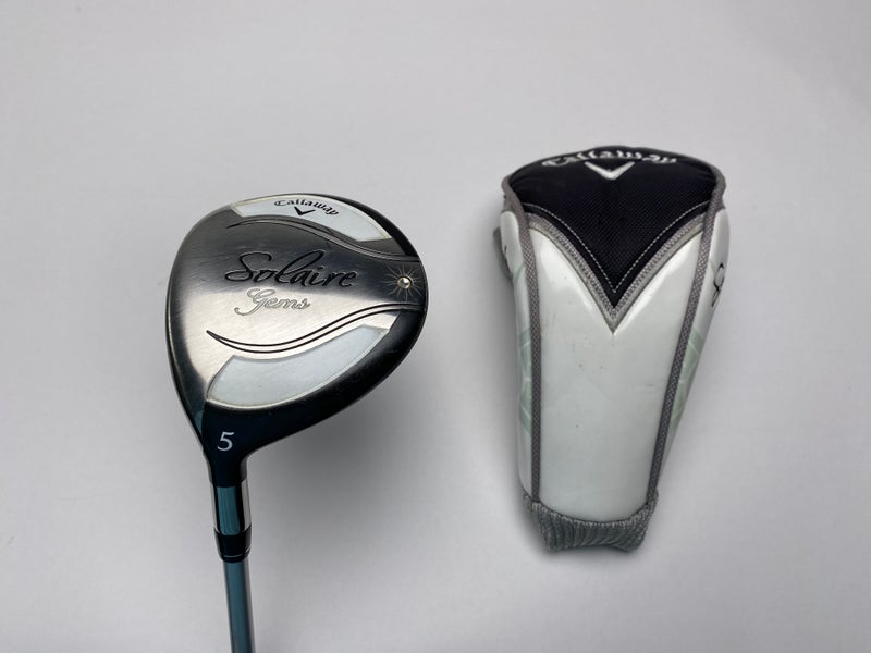 Callaway Solaire Gems 5 Fairway Wood 18* 55g Ladies Graphite Womens LH HC