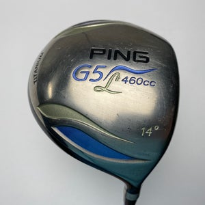 Ping G5 Ladies Driver 14* ULT 50 D Ladies Graphite Womens RH
