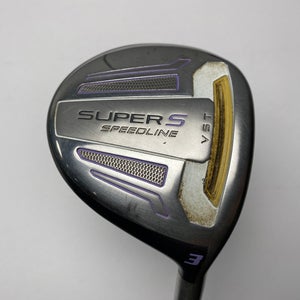 Adams Speedline Super S 3 Fairway Wood 15* Ladies Graphite Womens RH