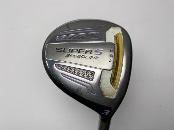 Adams Speedline Super S 3 Fairway Wood 15* Ladies Graphite Womens RH