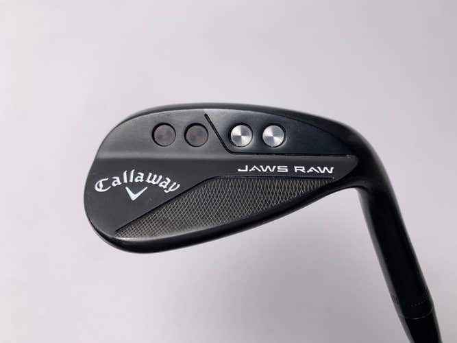 Callaway Jaws Raw Black Plasma Tour Issue Wedge 60* 6.5 X-Stiff Steel Mens RH