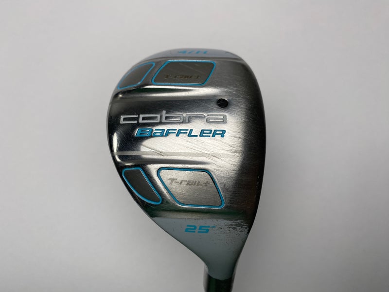 Cobra Baffler T Rail Womens 4 Hybrid 25* Graphite Design Tour AD G 50g Ladies RH