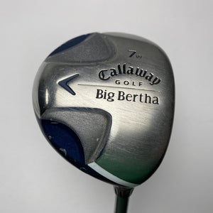 Callaway 2008 Big Bertha Ladies 7 Fairway Wood 21* Aldila 50g Ladies Graphite RH