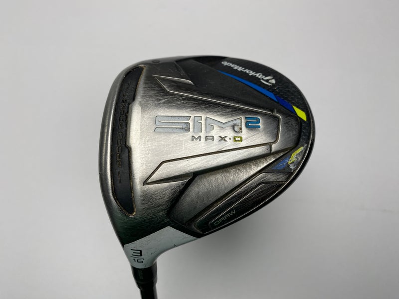 Taylormade SIM2 MAX-D 3 Fairway Wood 16* Adams Regular Graphite Mens LH