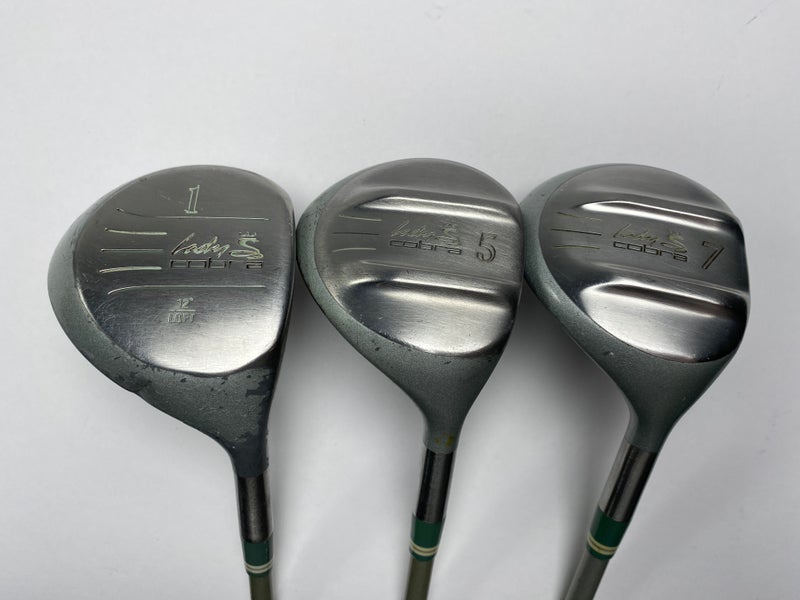 Cobra King Cobra DR Wood Set 1 5 7 | 12* 18* 21* Ladies Graphite Womens RH