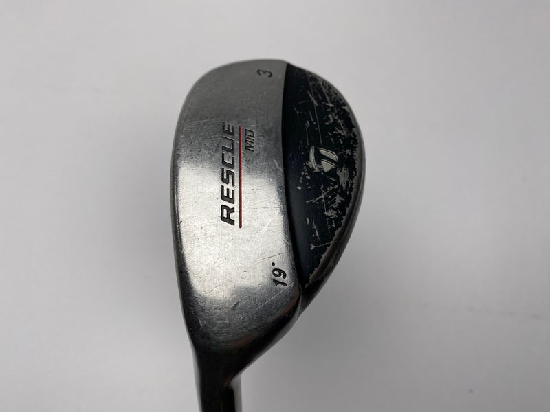 Taylormade Rescue Mid 3 Hybrid 19* Stiff Graphite Mens LH