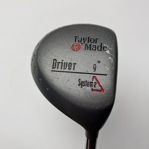 Taylormade System 2 Driver 9* Flex Twist Stiff Graphite Mens RH