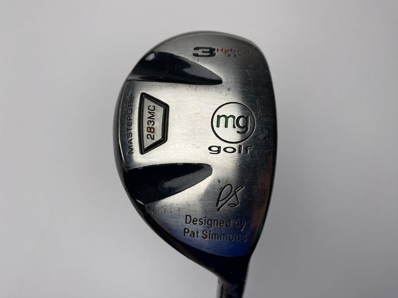 Mastergrip Pat Simmons 3 Hybrid 23* True Temper Ladies Steel Womens RH