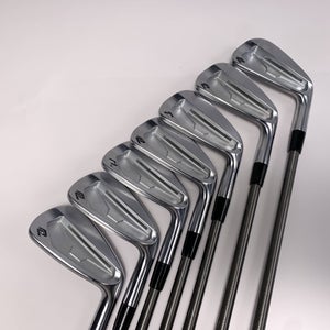 New Level 702 CB Iron Set 4-PW AeroTech SteelFiber i95 Stiff Graphite Mens RH