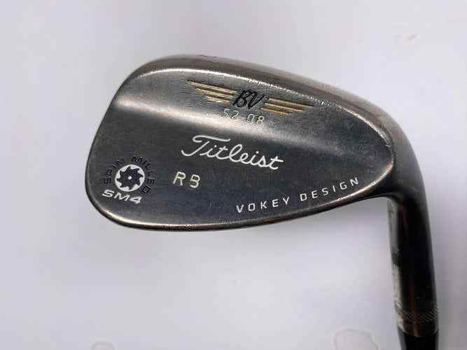 Titleist Vokey Spin Milled SM4 Chrome Gap Wedge GW 52* 8 Bounce RH