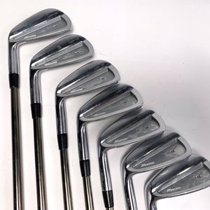 Mizuno MP 18 SC Iron Set 4-PW UST Mamiya Recoil 95 F4 Stiff LH -.5''