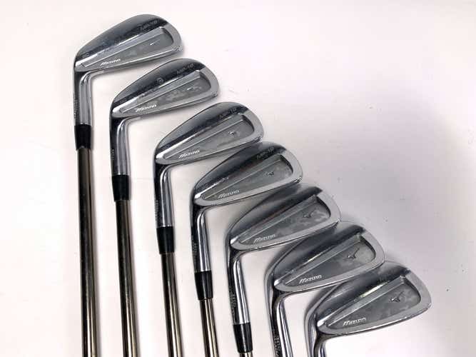 Mizuno MP 18 SC Iron Set 4-PW UST Mamiya Recoil 95 F4 Stiff LH -.5''