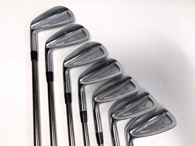 Mizuno MP 18 SC Iron Set 4-PW UST Mamiya Recoil 95 F4 Stiff LH -.5''
