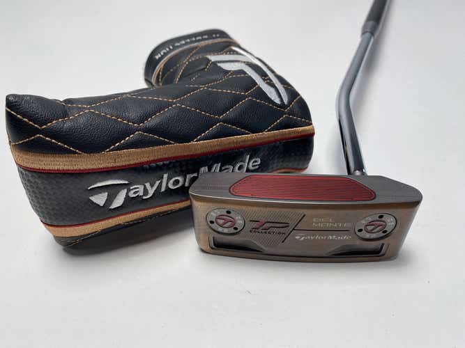 TaylorMade TP Patina Del Monte Putter 34" Stability EI GJ - 1.0 RH HC
