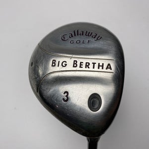 Callaway 2004 Big Bertha 3 Fairway Wood 15* Big Bertha Gems 55 Ladies RH