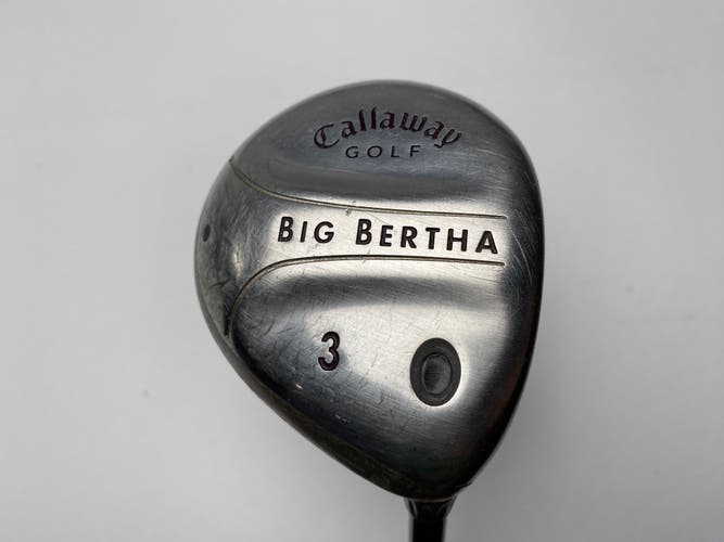 Callaway 2004 Big Bertha 3 Fairway Wood 15* Big Bertha Gems 55 Ladies RH