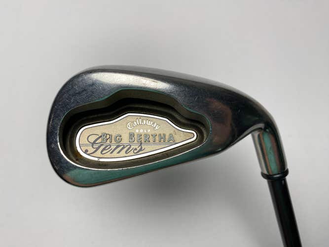 Callaway 2004 Big Bertha Gems Single 6 Iron Big Bertha Gems 65i 65g Ladies RH