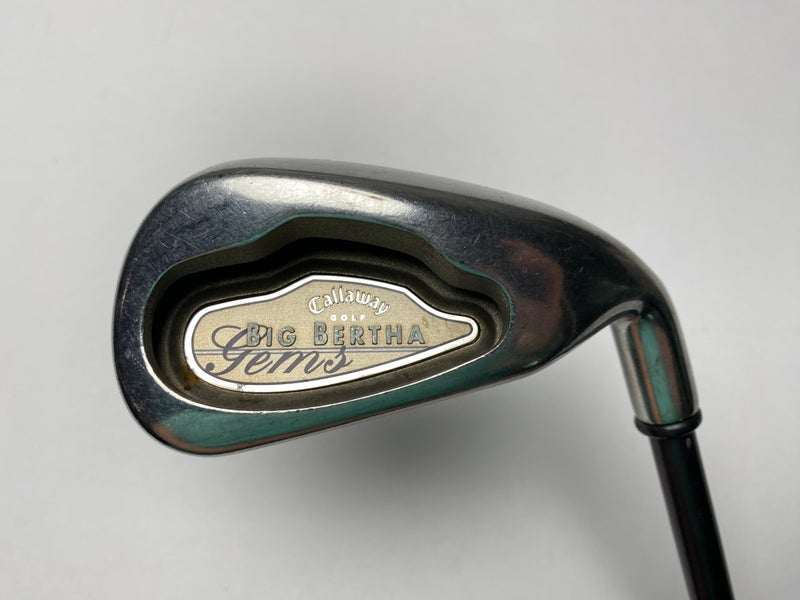 Callaway 2004 Big Bertha Gems Single 6 Iron Big Bertha Gems 65i 65g Ladies RH