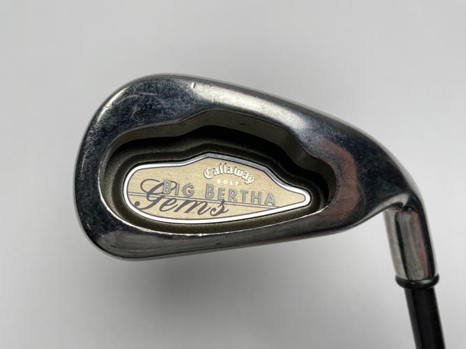 Callaway 2004 Big Bertha Single 4 Iron Big Bertha Gems 65i Ladies Graphite RH