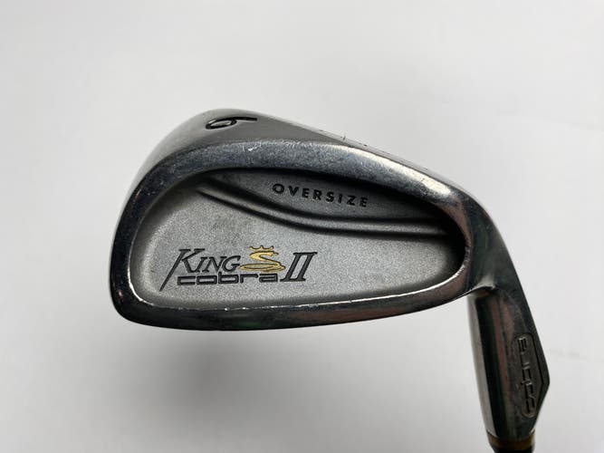Cobra King Cobra 2 Oversize Single 6 Iron Stiff Steel Mens RH