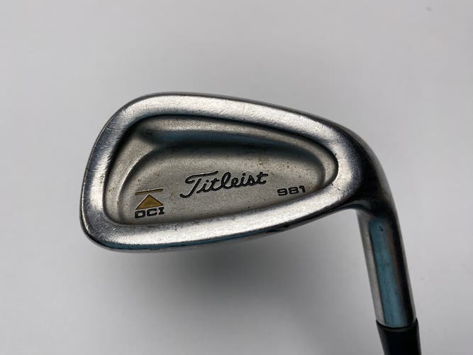 Titleist DCI 981 Single 9 Iron True Temper Dynamic Gold Sensicore S300 Stiff RH