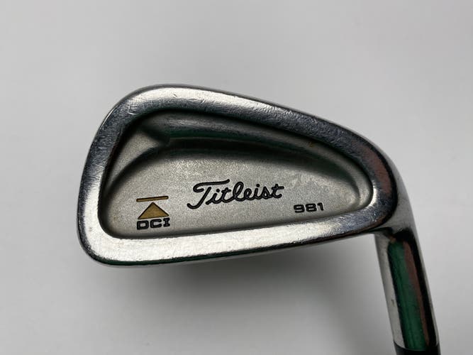 Titleist DCI 981 Single 6 Iron Tri-Spec Regular Steel Mens RH Midsize Grip