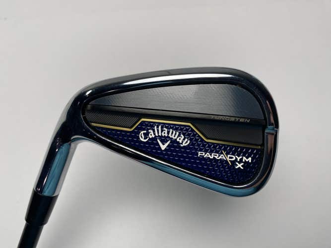 Callaway Paradym X Single 6 Iron KBS Tour Graphite Iron TGI 100 Extra Stiff LH
