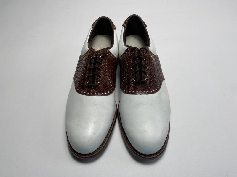 FootJoy Classics Golf Shoes White Men's SZ 9.50 (51276)
