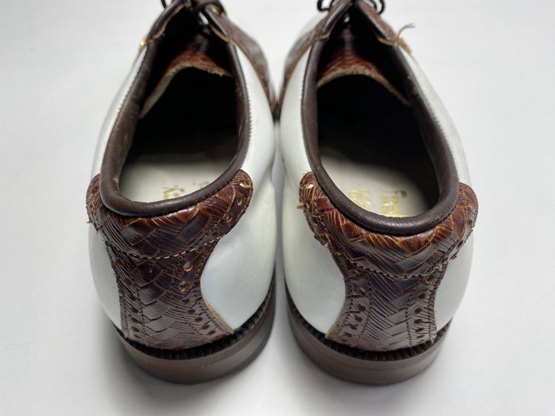 FootJoy Classics Golf Shoes White Men's SZ 9.50 (51276)