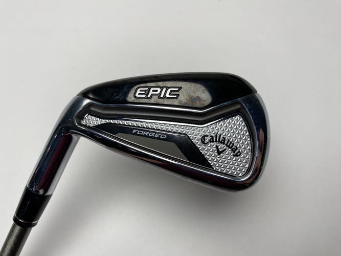 Callaway EPIC Forged Single 7 Iron AeroTech SteelFiber FC90 F4 Stiff Graphite LH