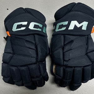 CCM JetSpeed FT1 Pro Stock Hockey Gloves 14" Navy Blue KRAKEN 80649