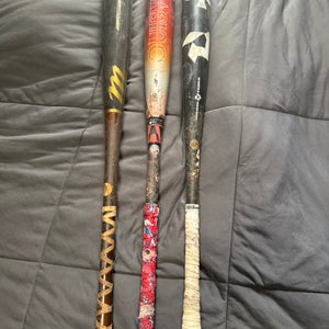 2022 DeMarini The Goods One Piece Alloy BBCOR Certified Bat (-3)  30 oz 33" (Used)
