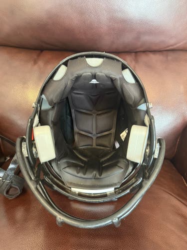 2 Football Helmets: Large Vengeance pro And Riddell Victor Medium Helmet (Used)