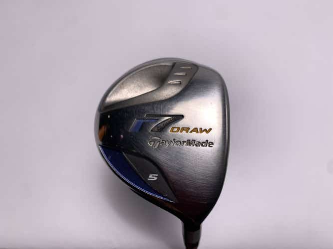 TaylorMade R7 Draw 5 Fairway Wood 18* REAX 50g Ladies Graphite Womens RH