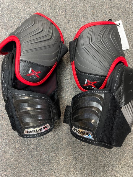 Large Junior Bauer Vapor 1X Lite Elbow Pads (New)