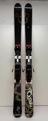 Volkl Queen Attiva 164cm All-Mountain Skis Diamir Freeride+ AT Bindings Small