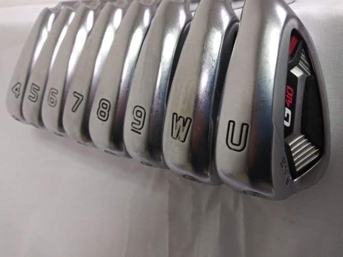 Ping G410 Iron Set 4-PW+UW Green Dot (Steel Nippon NEO Regular) +1" LONG