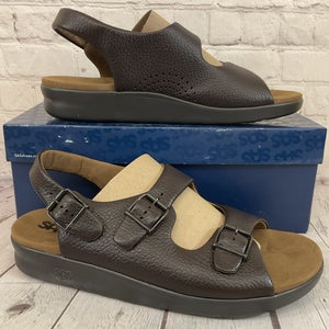 SAS Shoes 1820-058 Men's BRAVO Heel Strap Sandal Brown US 13 W