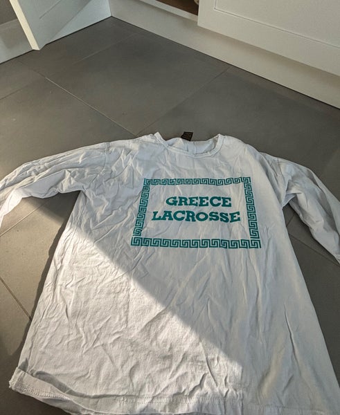 Greece Lacrosse Long Sleeve T-Shirt