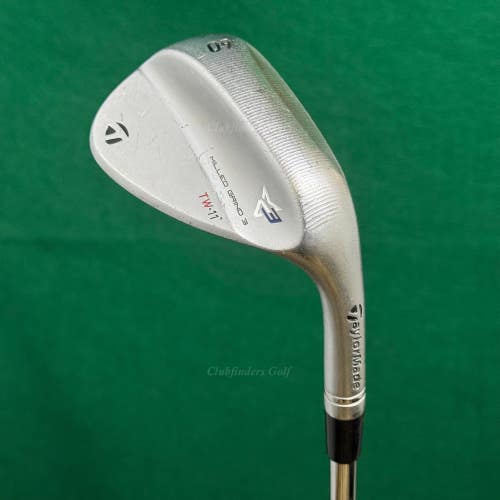 TaylorMade Milled Grind 3 Chrome 60-TW11 60 Lob Wedge NS Pro Modus Steel Stiff