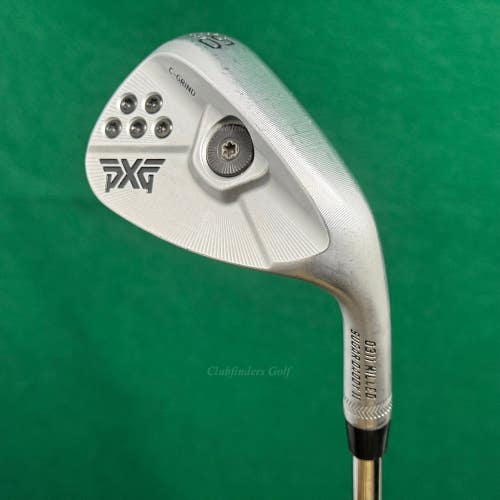 PXG Sugar Daddy II C-Grind 50-10 50 Gap Wedge Factory Stepped Steel Wedge Flex