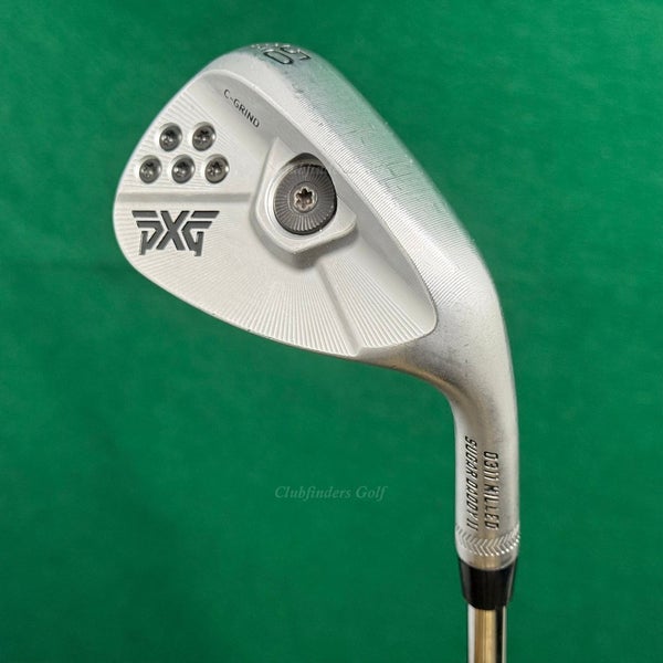 PXG Sugar Daddy II C-Grind 50-10 50 Gap Wedge Factory Stepped Steel Wedge Flex