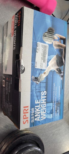 SPRI Ankle Weights Black 10 lb 11497-S000150520