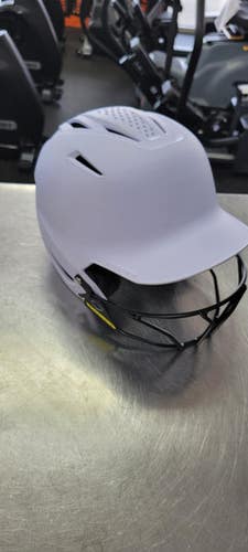 Used Evoshield WHITE Batting Helmet w/Mask White One Size 11497-S000150535