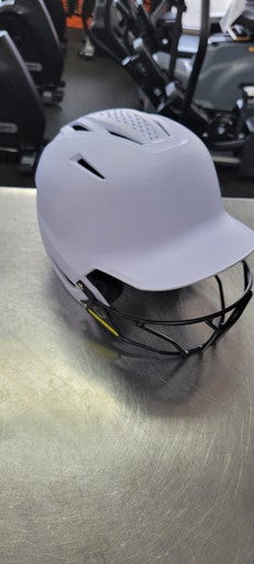 Used Evoshield WHITE Batting Helmet w/Mask White One Size 11497-S000150535